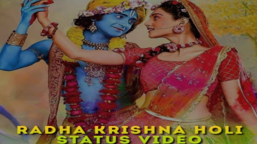 Radha Krishna Holi Whatsapp Status Video