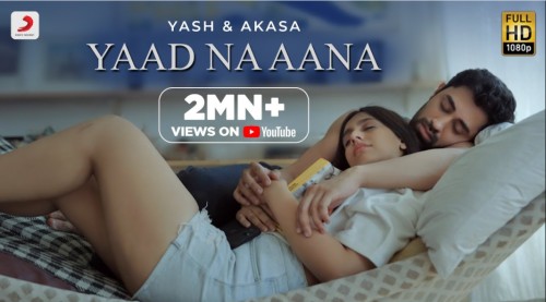 Yaad Na aana Song Status Video Yash Narvekar